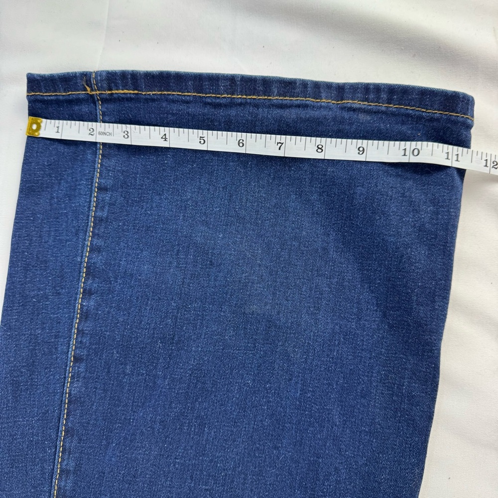 EUC ModCloth Blue Bell Bottom Style Jeans, Women’s XL 40” long - Picture 10 of 13